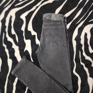 Levi's Charcoal Skinny Jeans for Women